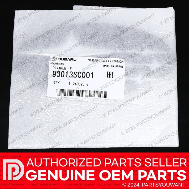GENUINE Subaru Forester Outback OEM Front Grille Emblem Badge 93013SC001 NEW gallery