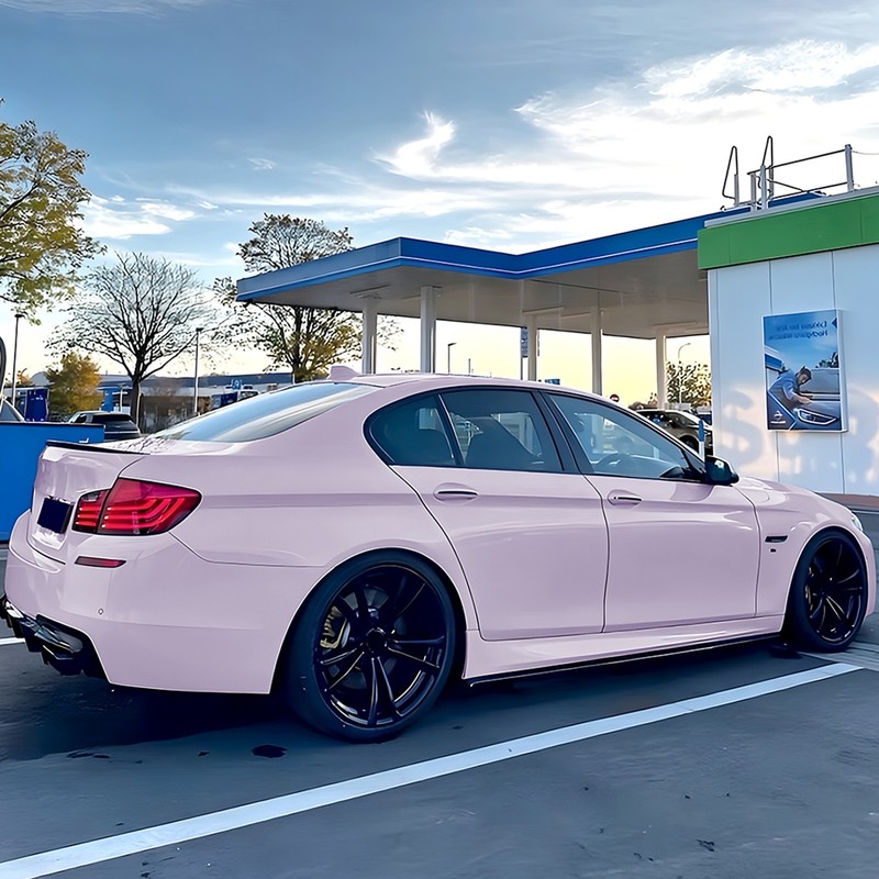 Gloss Black Side Skirt Extension Cover For BMW 5 Series F10 F11 M Sport 11-17 gallery
