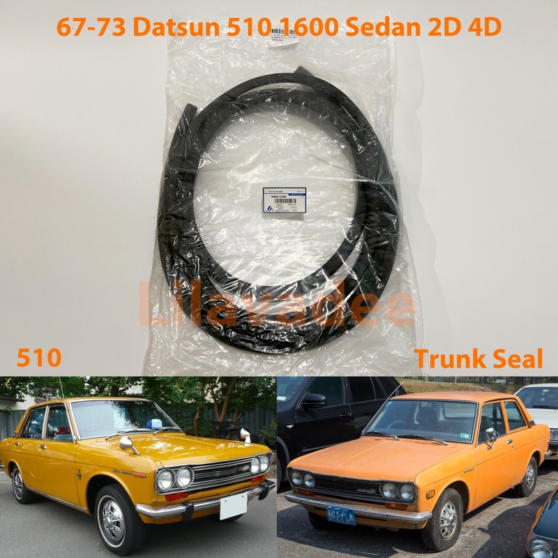 for DATSUN 510 BLUEBIRD 1600 TRUNK LID WEATHERSTRIP RUBBER SEAL