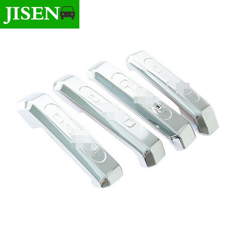 Interior Inner Door Handle Cover Trim Silver Chrome For Ford F-150 F150 2015-20 gallery