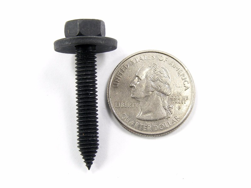 GM Body Bolts & U-nut Clips- M6-1.0 x 35mm Long- 10mm Hex- 20pcs (10ea)- #144 gallery