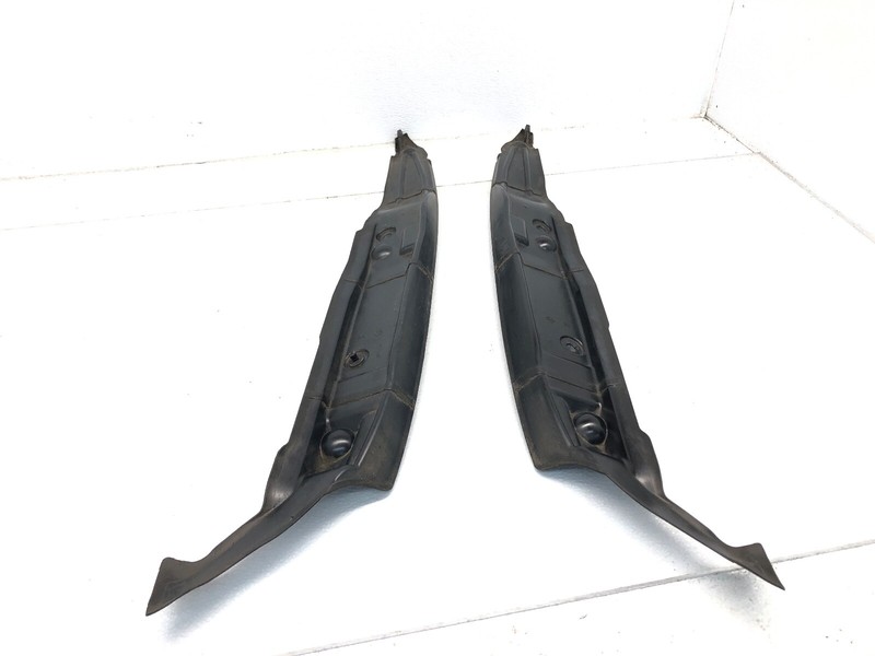 2015-2018 AUDI Q3 LEFT & RIGHT FRONT FENDER INSULATOR END PLATE COVER PAIR OEM gallery