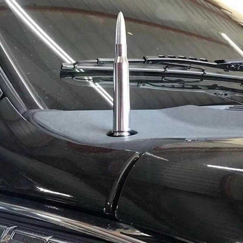 5.3 inch Car Bullet Antenna Mast AM/FM Radio For DODGE RAM 1500 / 2500 / 3500 gallery