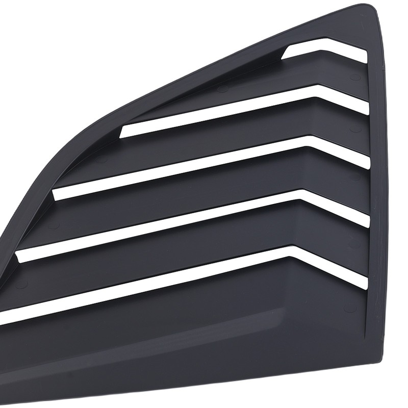 Side Window Louvers ABS Privacy Panel for Honda CR-V 2023-2024 Gloss Black gallery