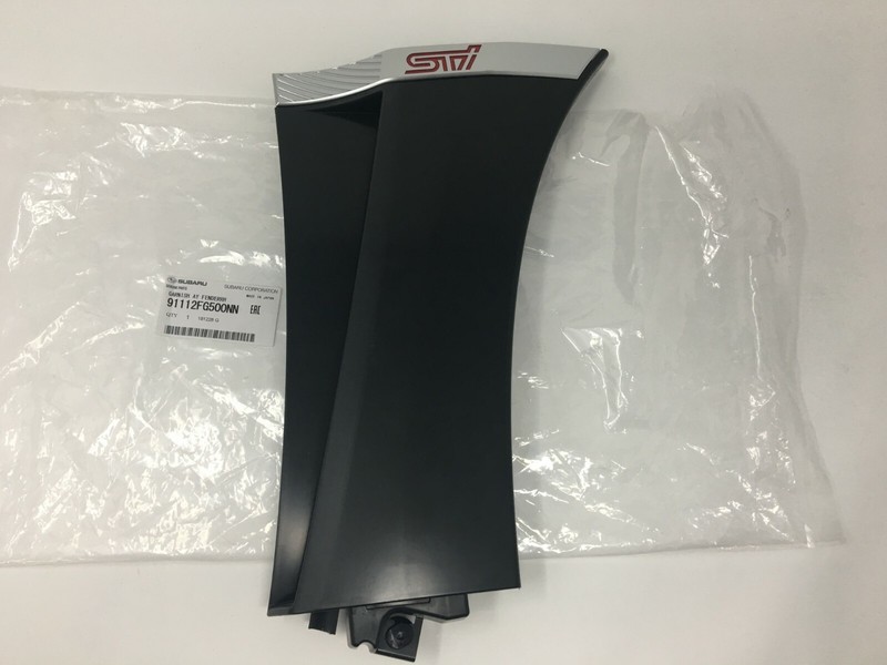 2011-2014 Subaru Impreza WRX STi Right Fender Molding Garnish 91112FG500NN OEM