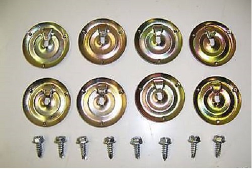 1980-1987 El Camino Caballero Rocker Molding Clips and Bolts