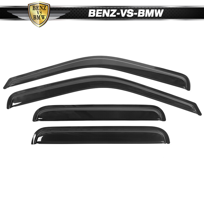 Fits 99-16 F250 F350 F450 F550 Super Duty Crew Cab Window Visor Vent Guards 4PC gallery