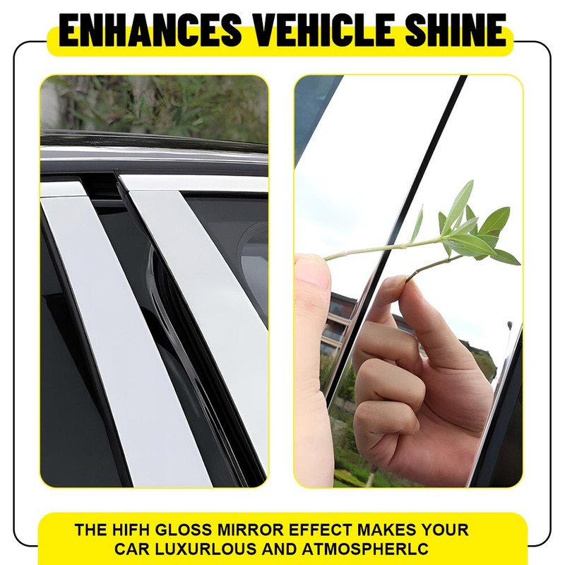 Chrome Plated Pillar Post Trims For Honda Accord 2018 2019 2020 2021 2022 6-60X gallery