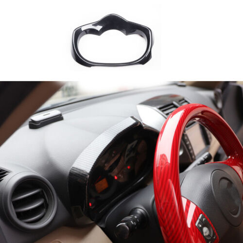 ABS Carbon Fiber Look Car Dashboard Frame cover For Toyota RAV4 2006-2012