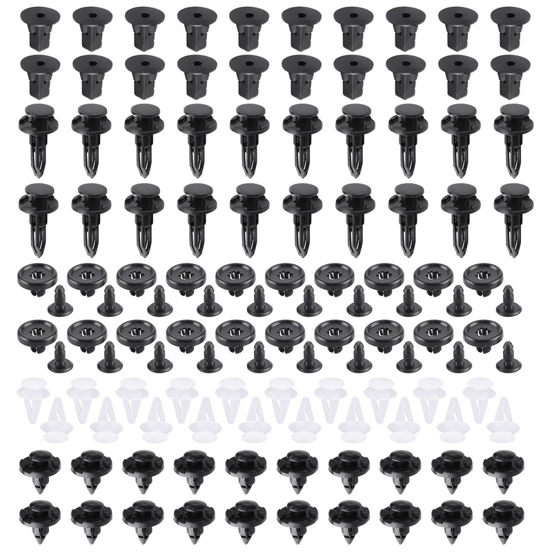 100x TOYOTA & LEXUS Trim Panel Clips Bumper Fender Push Pin Rivet 7 8 9mm Engine gallery