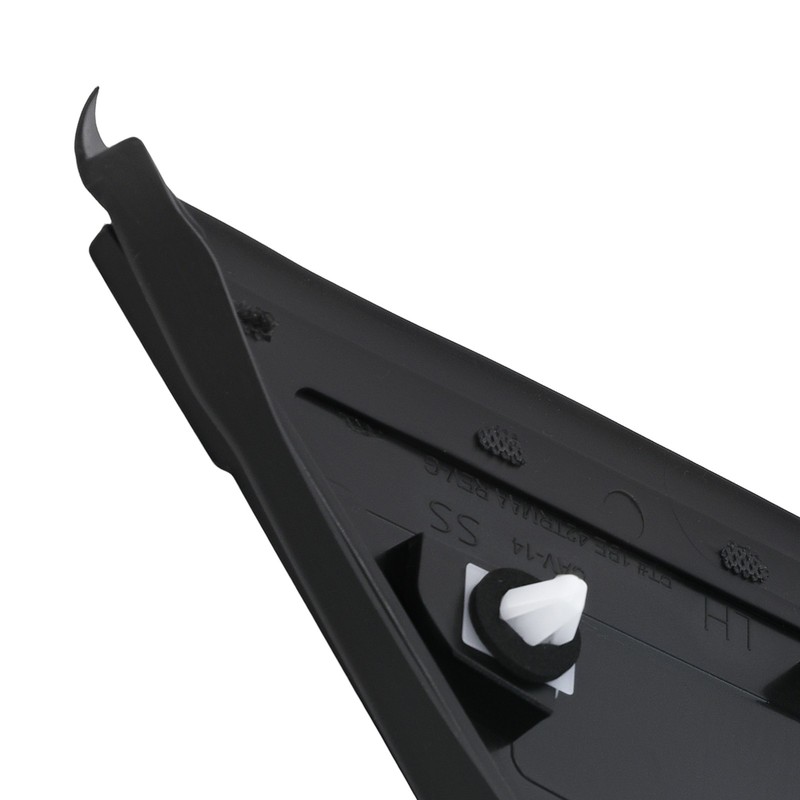 Left Mirror Applique Flag for Dodge Caravan 2008-2019 1BE431XFAA Black gallery