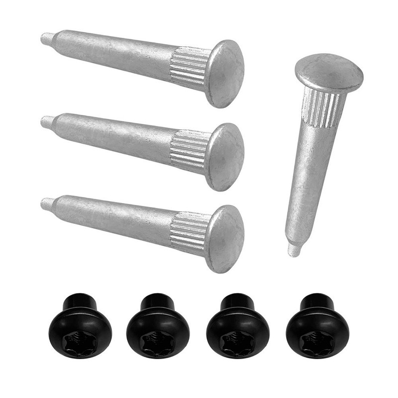 Door Hinge Pins and Bushing Nut Kit Fit M6 x 1.0 For Jeep Wrangler 2007-2018 gallery