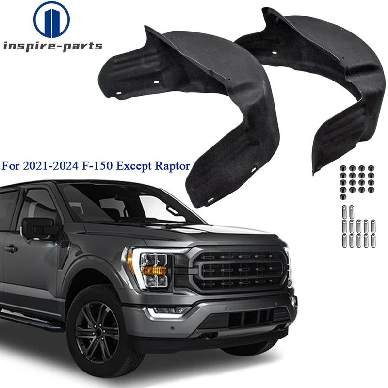 Fit For 21-24 Ford F-150 ML3Z9927886A Rear Fender Liner Wheel Well Guard