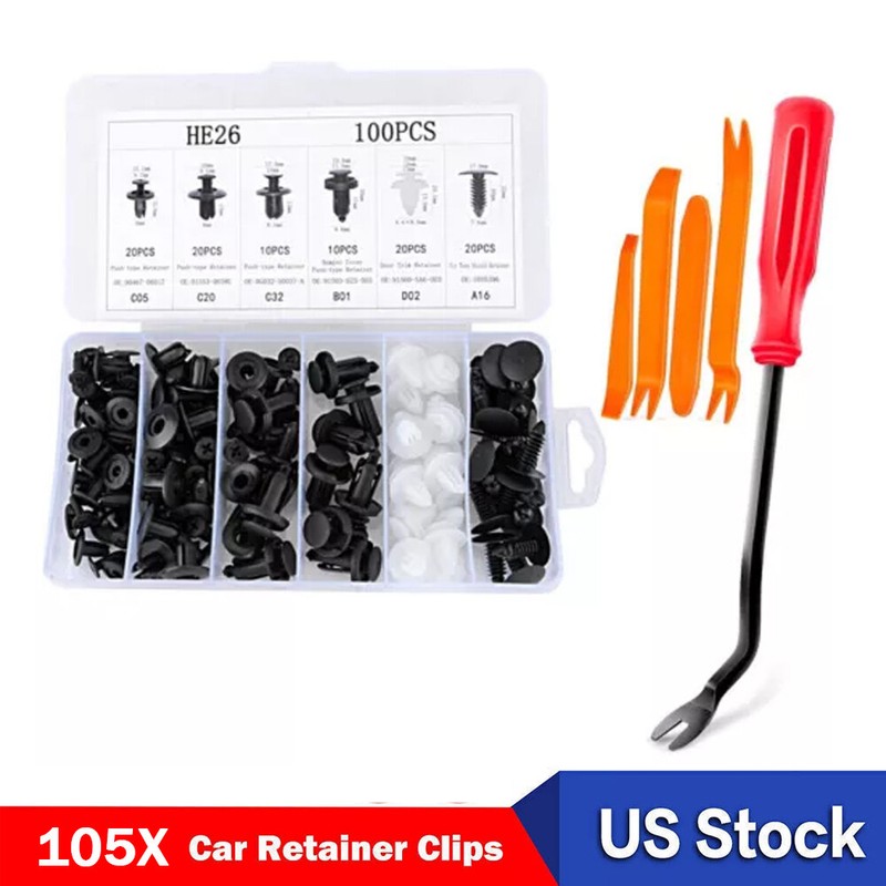 For Hyundai Fixing Fastener Bumper Fender Liner Push Type Retainer Clips 105x