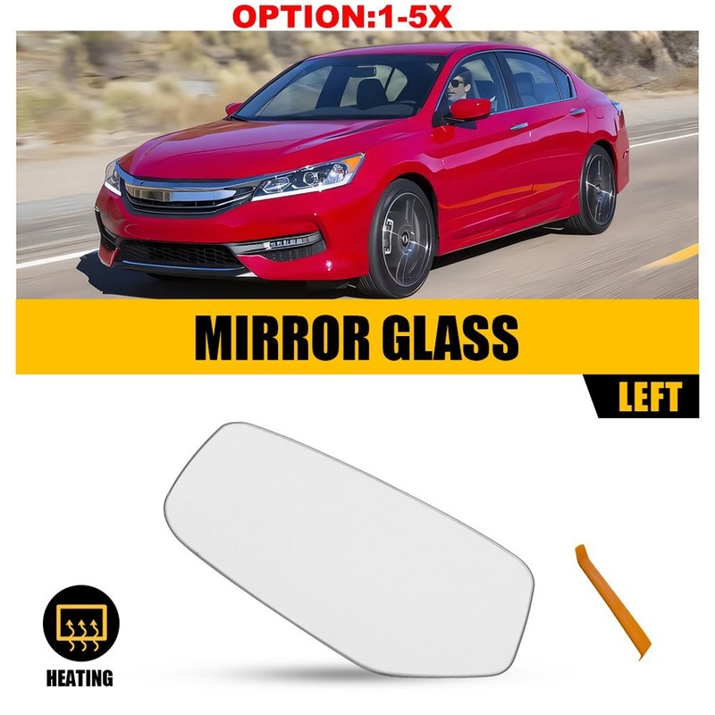 New Replacement Mirror Glass Lens for 2013-2017 Honda Accord Driver Side 1-5x