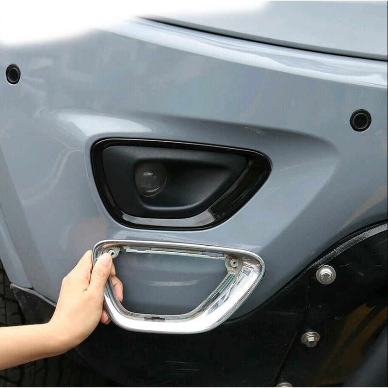 Grille Insert Ring/ Fog Light Cover Fog Lamp Trim For Jeep Grand Cherokee 14-16 gallery