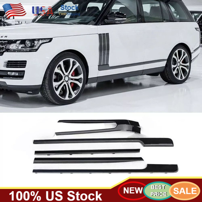 Door Side Body Molding Trim Strip Kits For Range Rover L405 2013-2022 6PCS USA