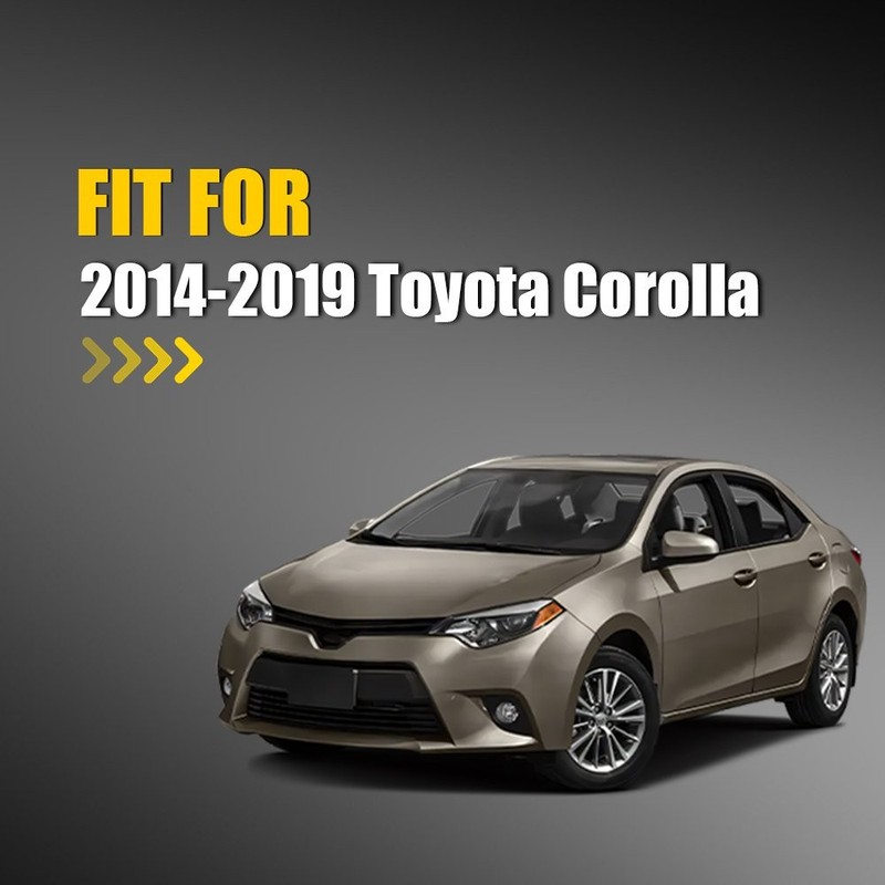 Passenger Driver Side Heated Mirror Glass Replacement For 2014-19 Toyota Corolla gallery