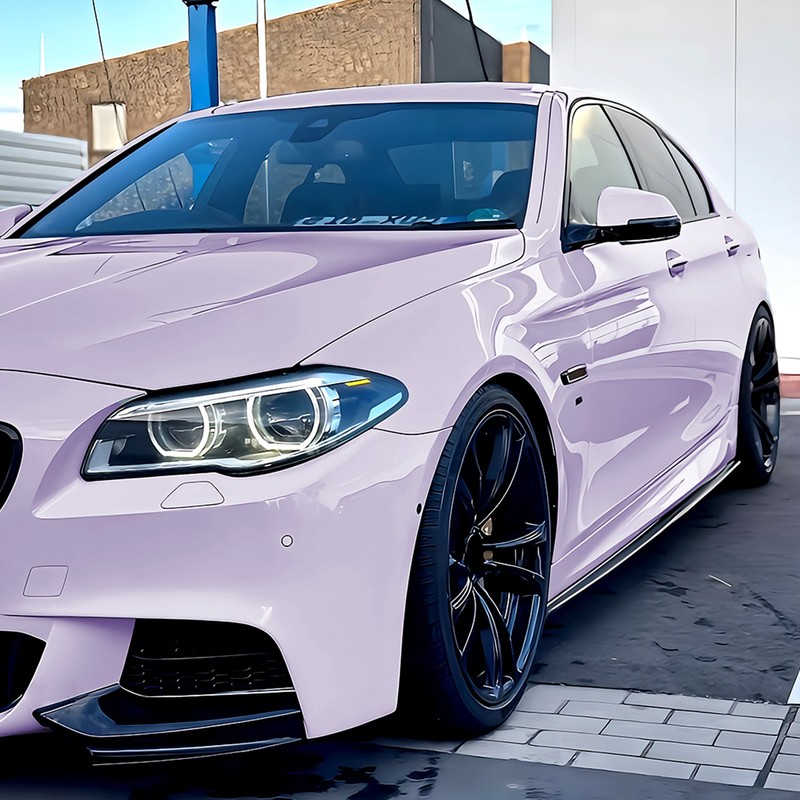 Gloss Black Side Skirt Extension Cover For BMW 5 Series F10 F11 M Sport 11-17 gallery