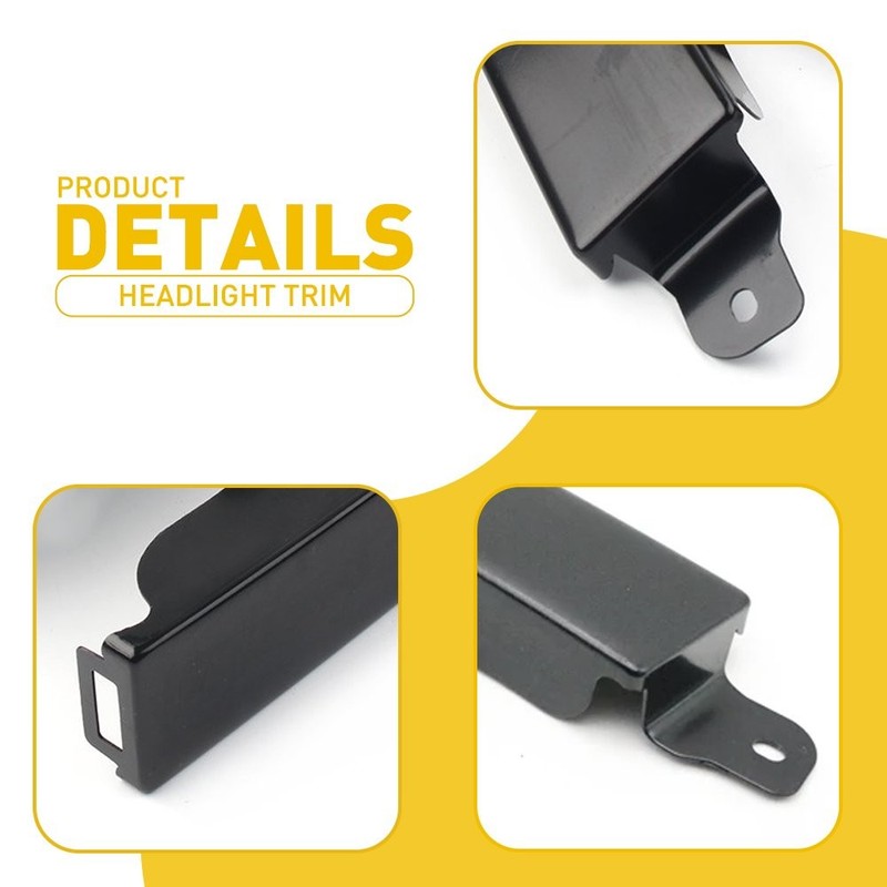 For 2006-2009 4Runner Toyota Front Bumper Headlight Filler Trim Accessories USA gallery