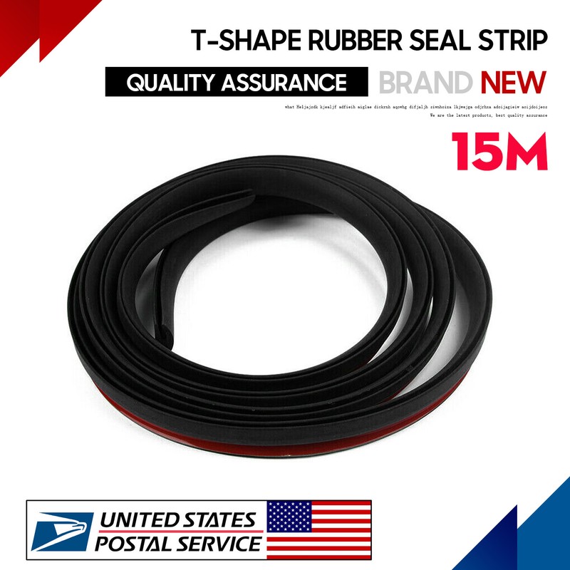 Car Door Rubber T-Shape Seal Strip Edge Moulding Sealing Weatherstrip Hood Trunk