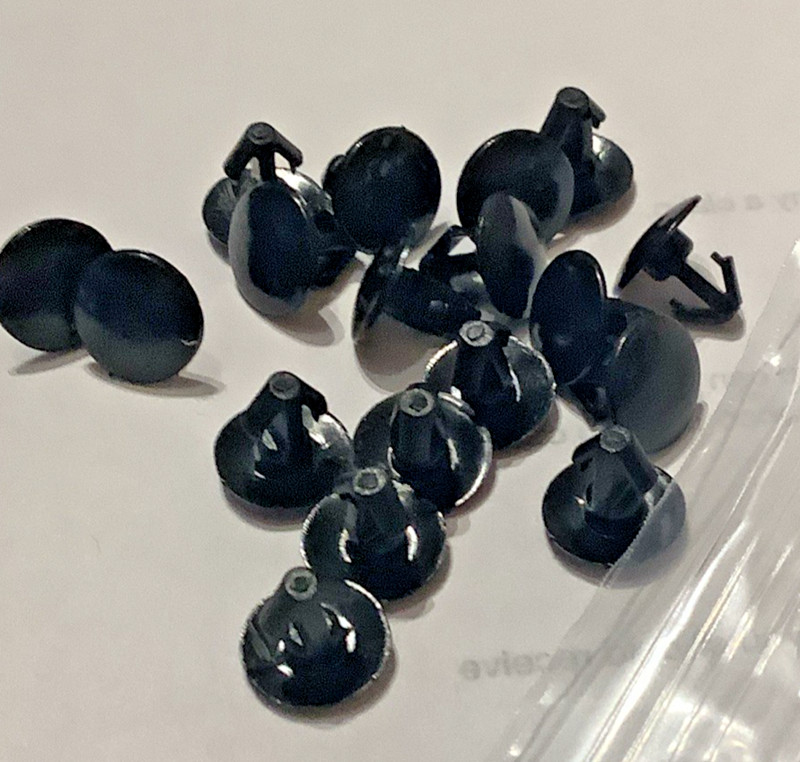 2007-2024 Mazda Select Models 18Pcs Weatherstrip Retaining Clip BP4K-58-762 gallery