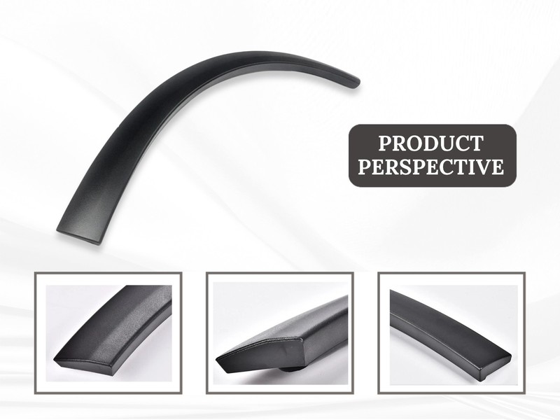 Rear Left Wheel Arch Door Cladding Molding Trim For 2016-2023 Tesla Model X gallery