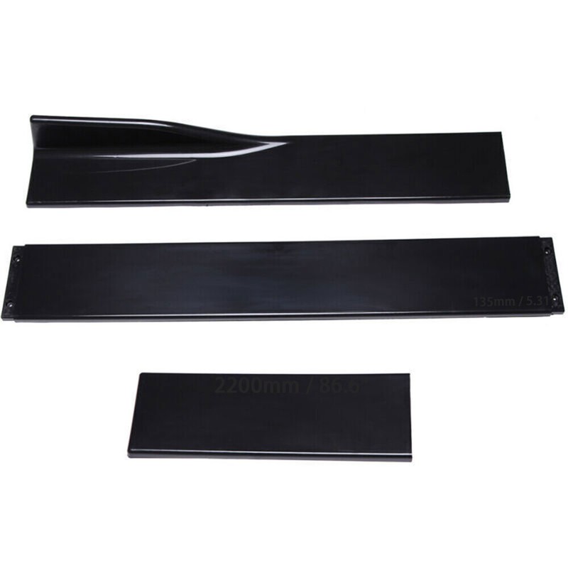 For Mercedes-Benz E200 E250 E280 E300 E350 450 86.6" Side Skirt Extension Rocker gallery