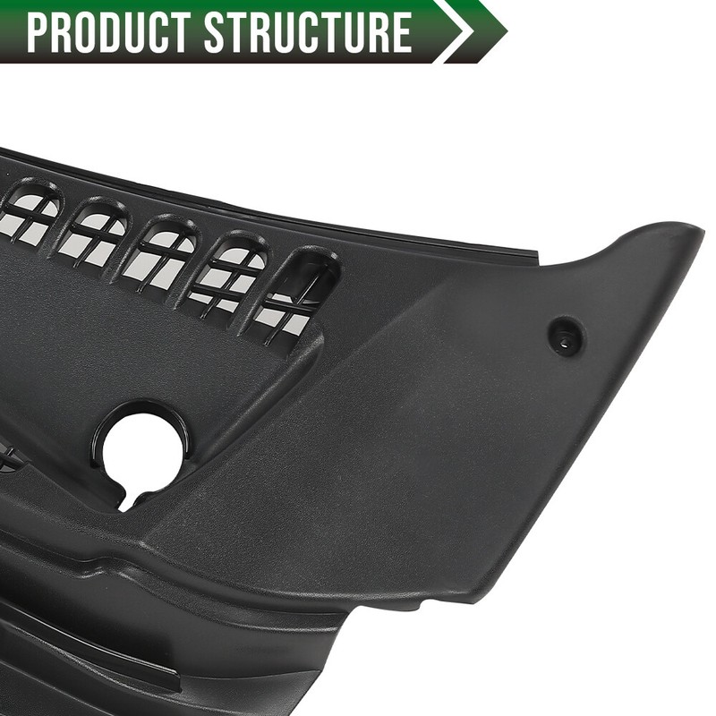 Windshield Window Wiper Cowl Cover Panel Black Fit For 1999-2007 Ford F250 F350 gallery