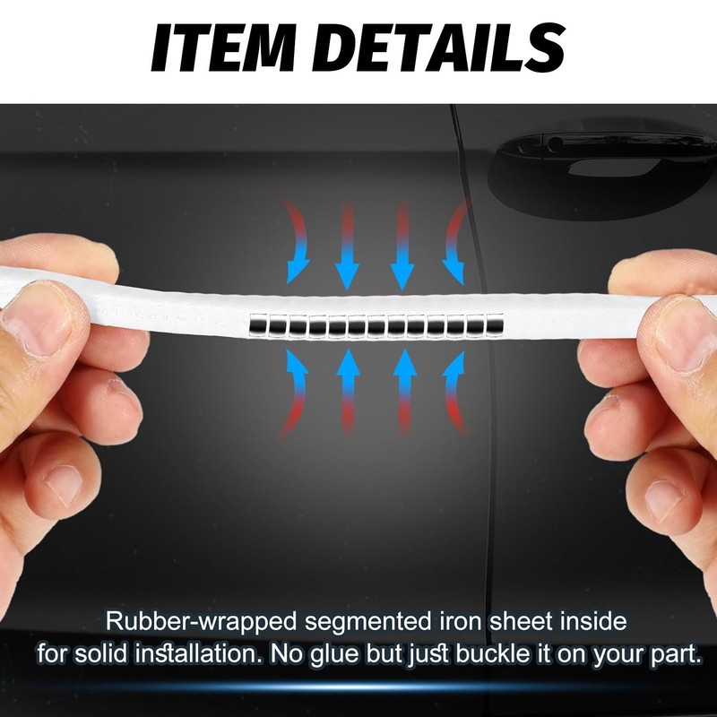 6M U Channel Edging Trim Seal Rubber Door Window Edge Protector Strip U-Shape gallery
