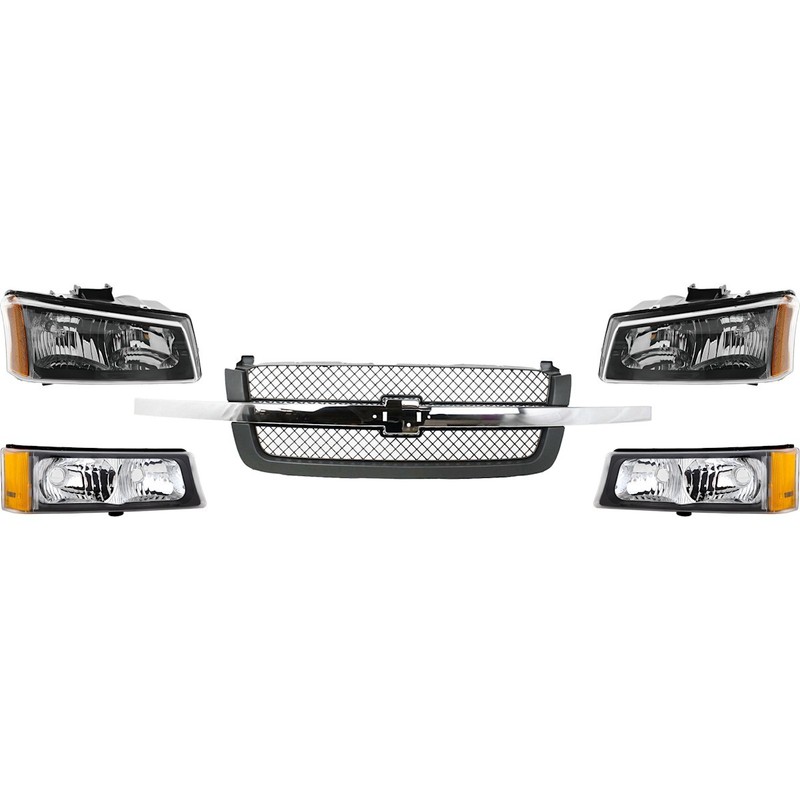Grille for Chevy Chevrolet Silverado 1500 Classic HD 2500 3500 Truck Heavy Duty