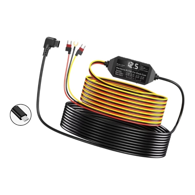 ABS Car Recording Device Charging Cable Including Regulator Mechanism gallery