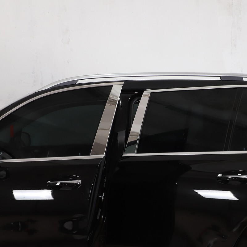 For Benz GLE GLS Class W167 X167 20-22 Door Center Window Pillar Post Trim Alloy gallery