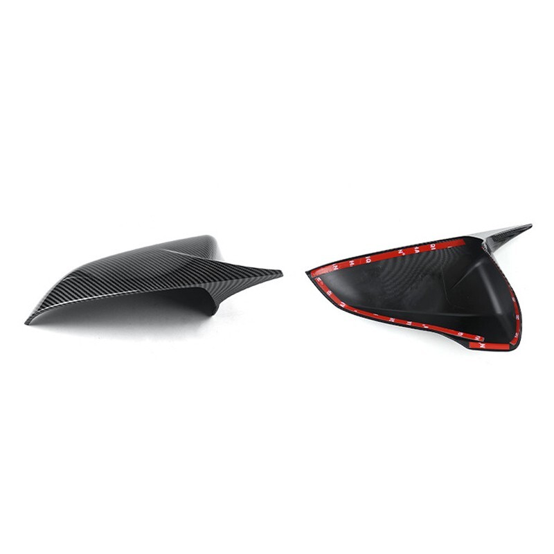 Carbon Fiber ABS Door Rearview Mirror Cover Trim Caps For Hyundai Veloster N gallery