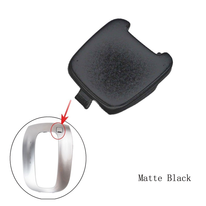 Matte Black Gear Shift Gaiter Boot Console Cap For Chevrolet For TRAX 42559686 gallery