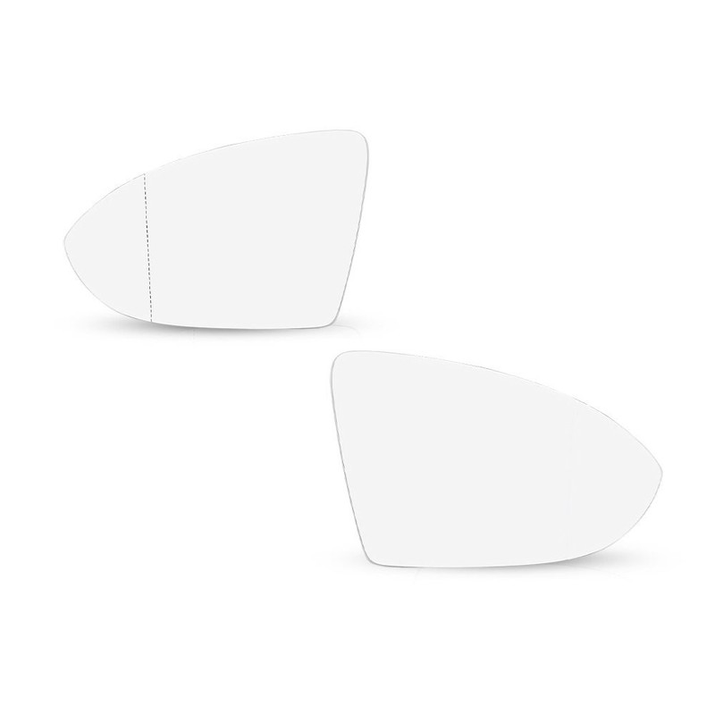 Left Right Side Power Heated Mirror Glass For Volkswagen Golf 2015-21 VW1325117 gallery