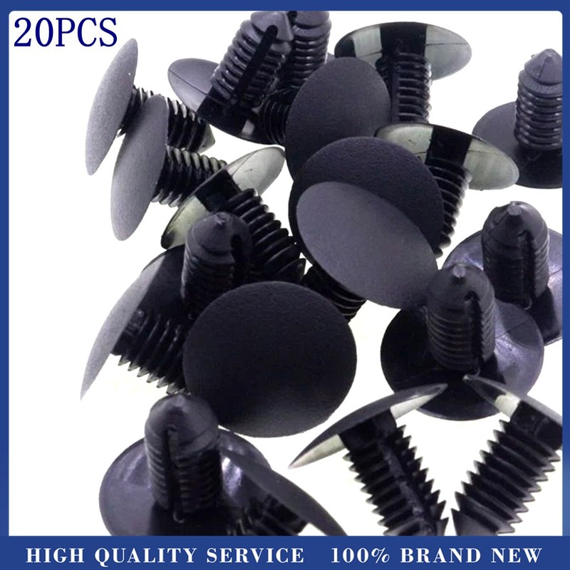 20PCS Engine Compartment & Front End Clips For GM, Chrysler 6505667AA, 22189414