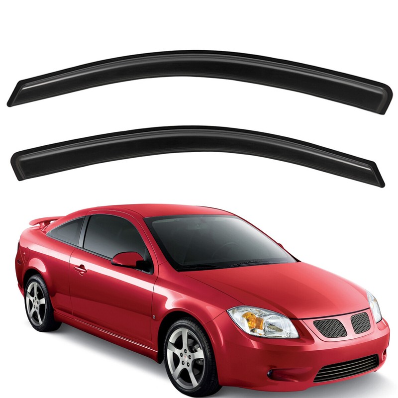 Window Visors for 05-10 Chevrolet Cobalt Coupe / 07-10 Pontiac G5 Coupe 2-Door