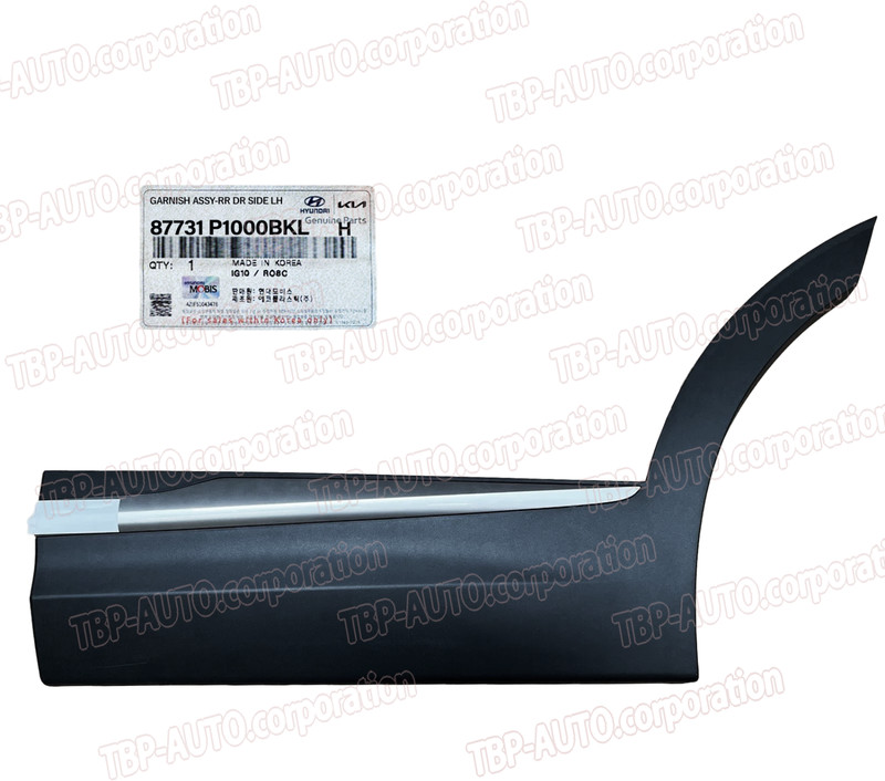 GENUINE ® REAR Door Lower Molding LEFT For Kia Sportage 2023-2024 87731P1000BKL