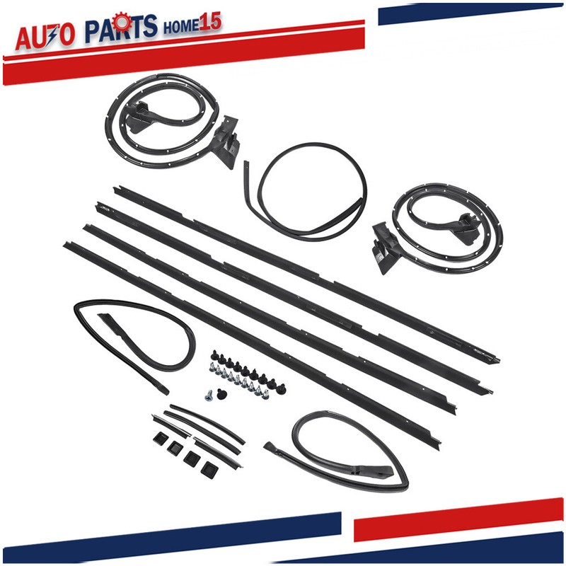 Fit For Chevrolet El Camino/Caballero 1978-1987 Weatherstripping Seals Kit