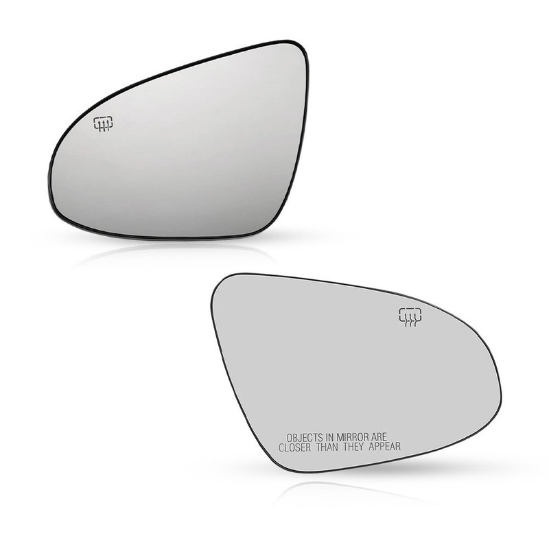 Side Power Heated Mirror Glass For 2014-19 Toyota Corolla 87961-02F30 Left Right gallery