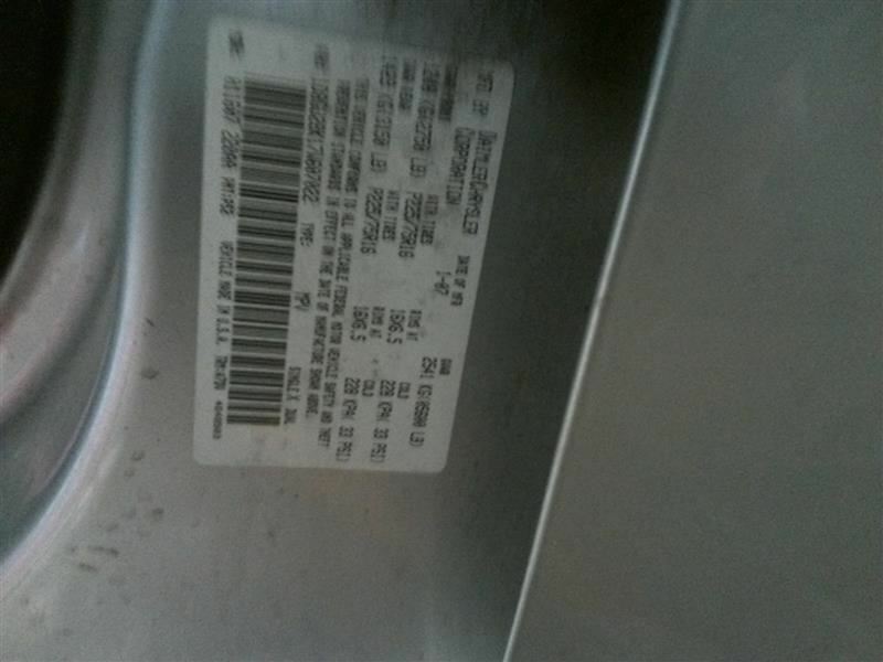 Passenger Right Center Pillar Fits 07-11 NITRO 91296 gallery