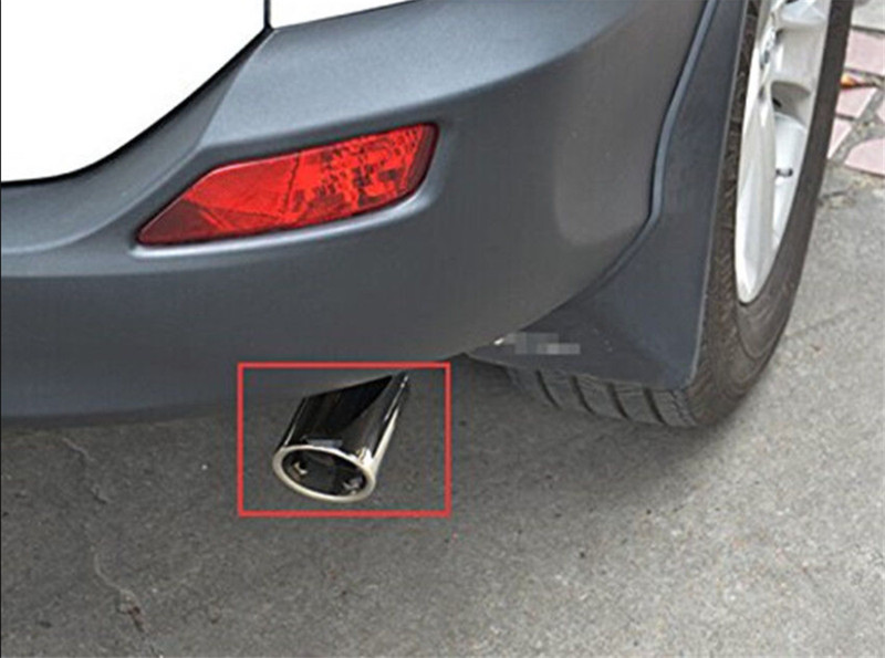 145mm Chrome Stainless Steel Exhaust Pipe Trim For 1.8-2.2 T gallery