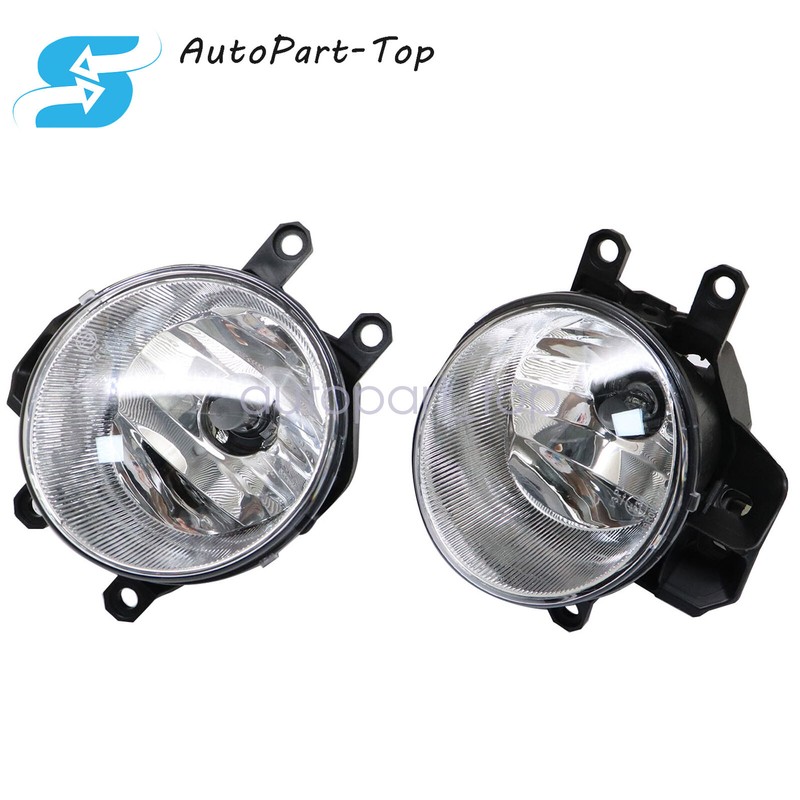 2 Bumper Fog Light Driving Lamps W/Bulbs Left+Right For Toyota 4Runner 2014-2020