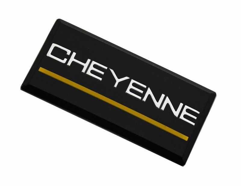 2X Fits 88-98 Cheyenne Side Roof Pillar Emblem Badge Nameplate gallery