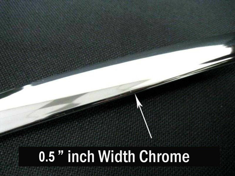 For HyuSANTA FE Chrome Body Side Molding Trim Kit 2001 2002 2003 2004 2005 2006 gallery