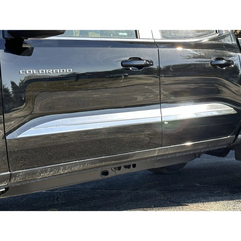 For Chevy Colorado 2023-2026 SAA I-Type Polished Body Side Moldings