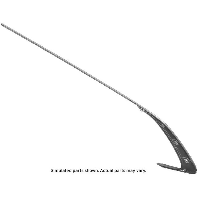 Genuine GM Rear Passenger Side Door Window Upper Reveal Molding 84190174 gallery