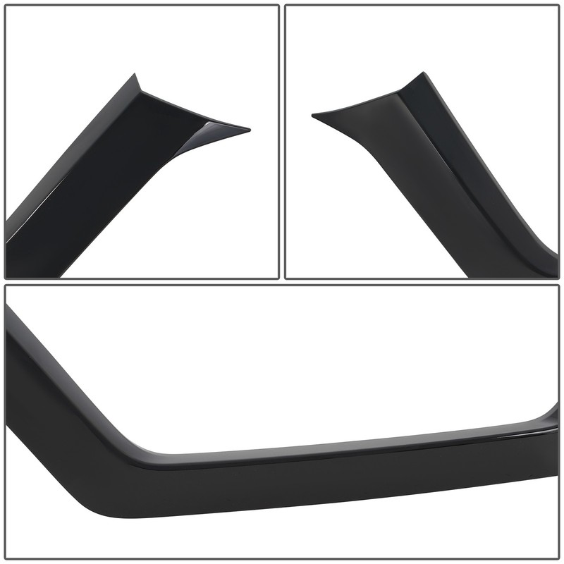 Fit 17-20 Nissan Rogue Front Smooth Black Lower Grille Molding Factory Style gallery
