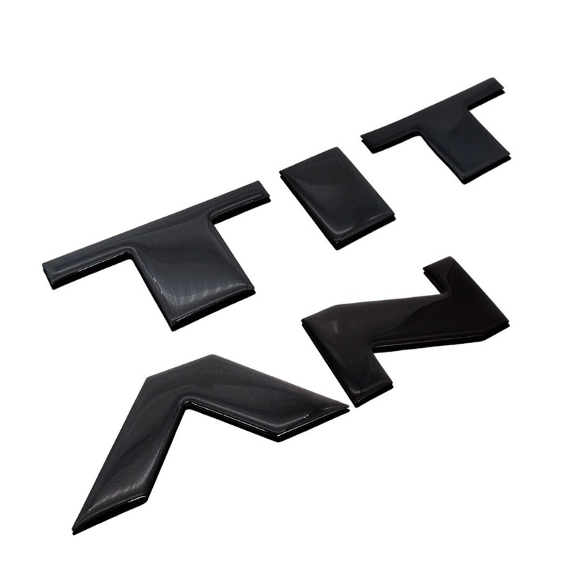 3D Raised Domed Letter Inserts compatible with Front/Hood Nissan Titan 2021-2024